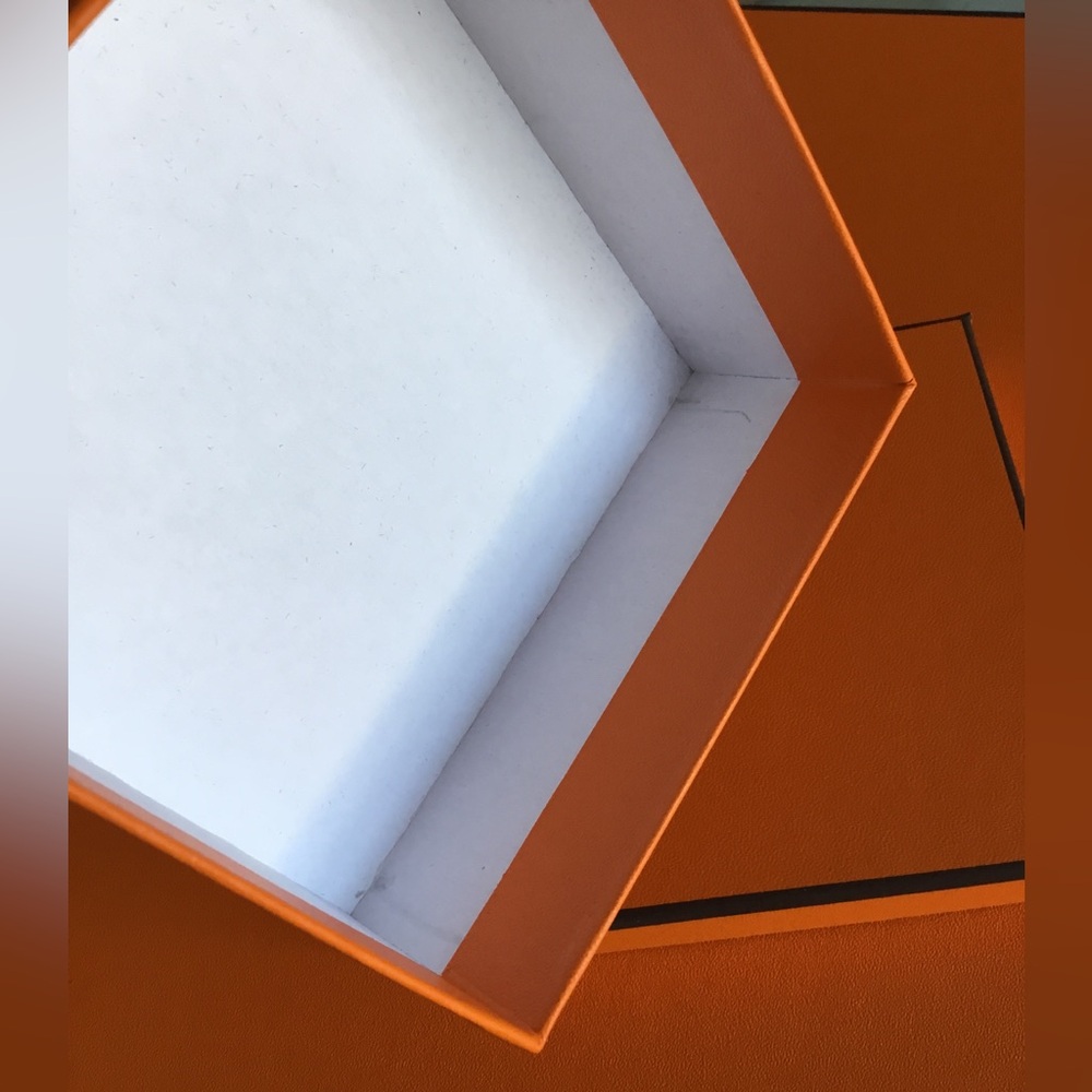 HERMES EMPTY SMALL BOX TOP LID LOGO PRINTED - Picture 11 of 11